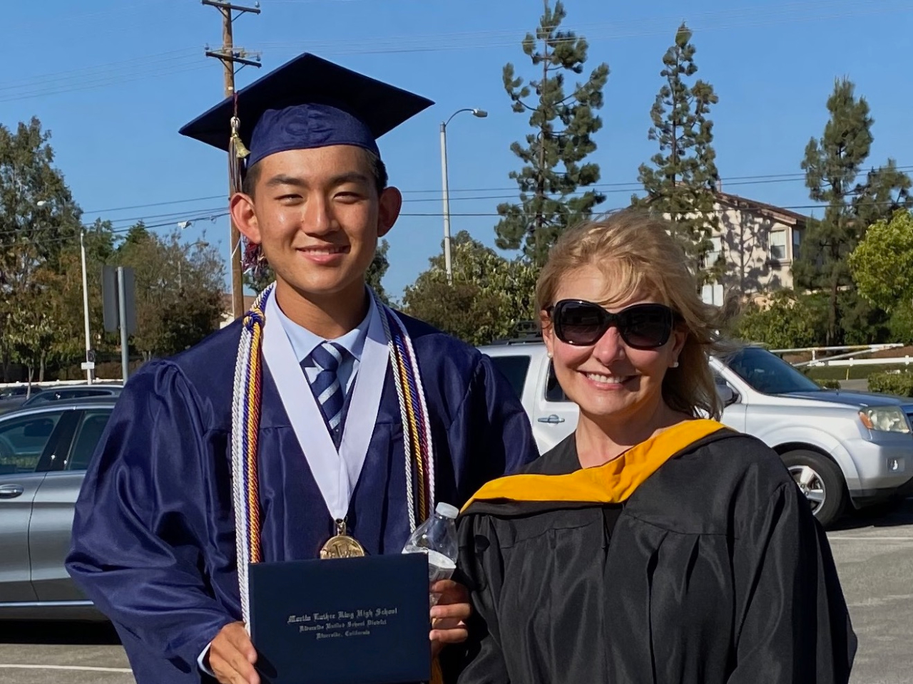 Mrs.Lupsaiu and me